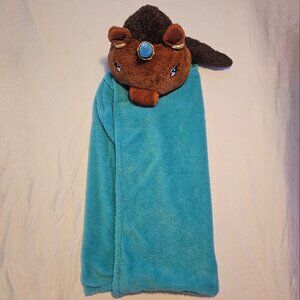 Children's Hooded Unicorn Blanket